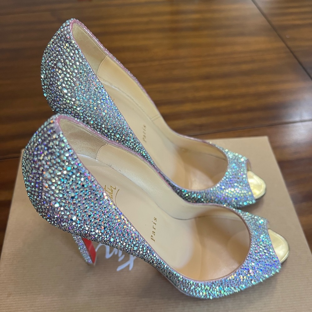 Christian Louboutin Flo Strass 120